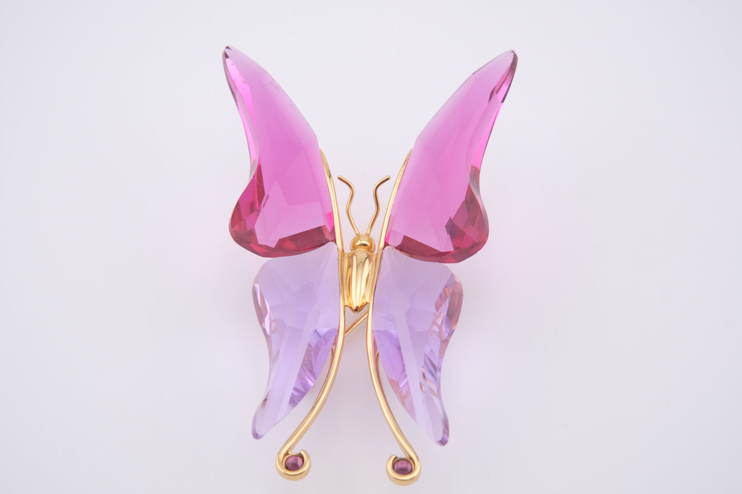 Daniel Swarovski Paradise “Astara” Fuchsia Butterfly Brooch – Philippe Ferrandis Design