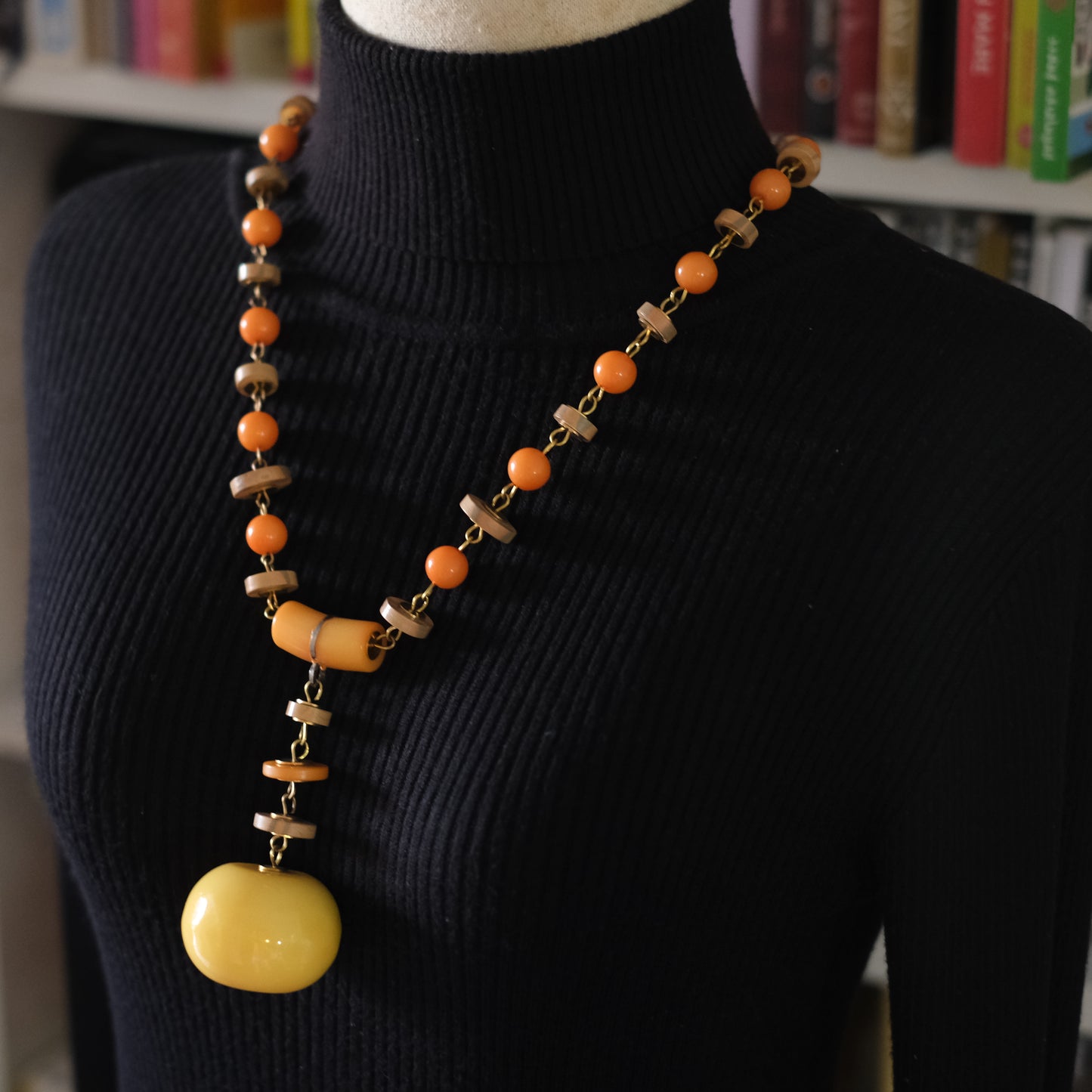 Bold 1980s Emanuel Ungaro Pendant Necklace – Made in Italy