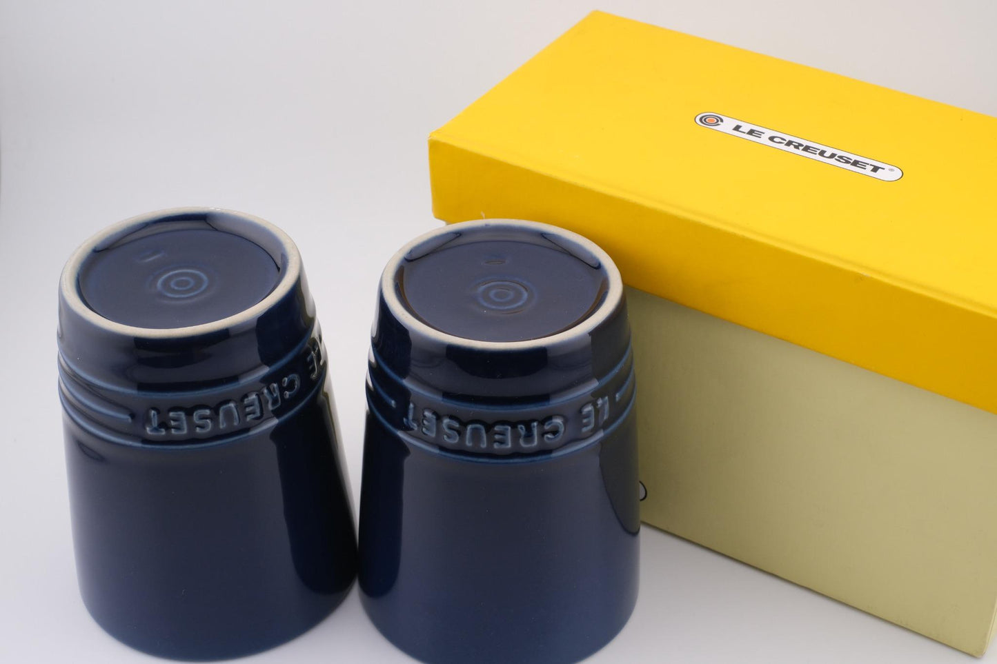 Le Creuset Stoneware Tumblers – Set of 2 (Deep Blue)