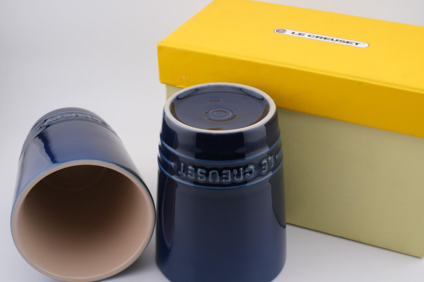 Le Creuset Stoneware Tumblers – Set of 2 (Deep Blue)