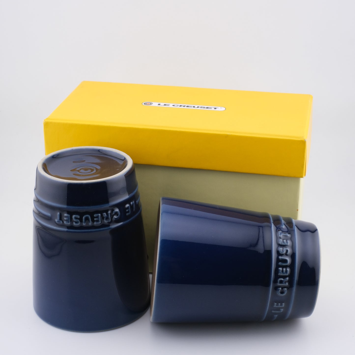 Le Creuset Stoneware Tumblers – Set of 2 (Deep Blue)