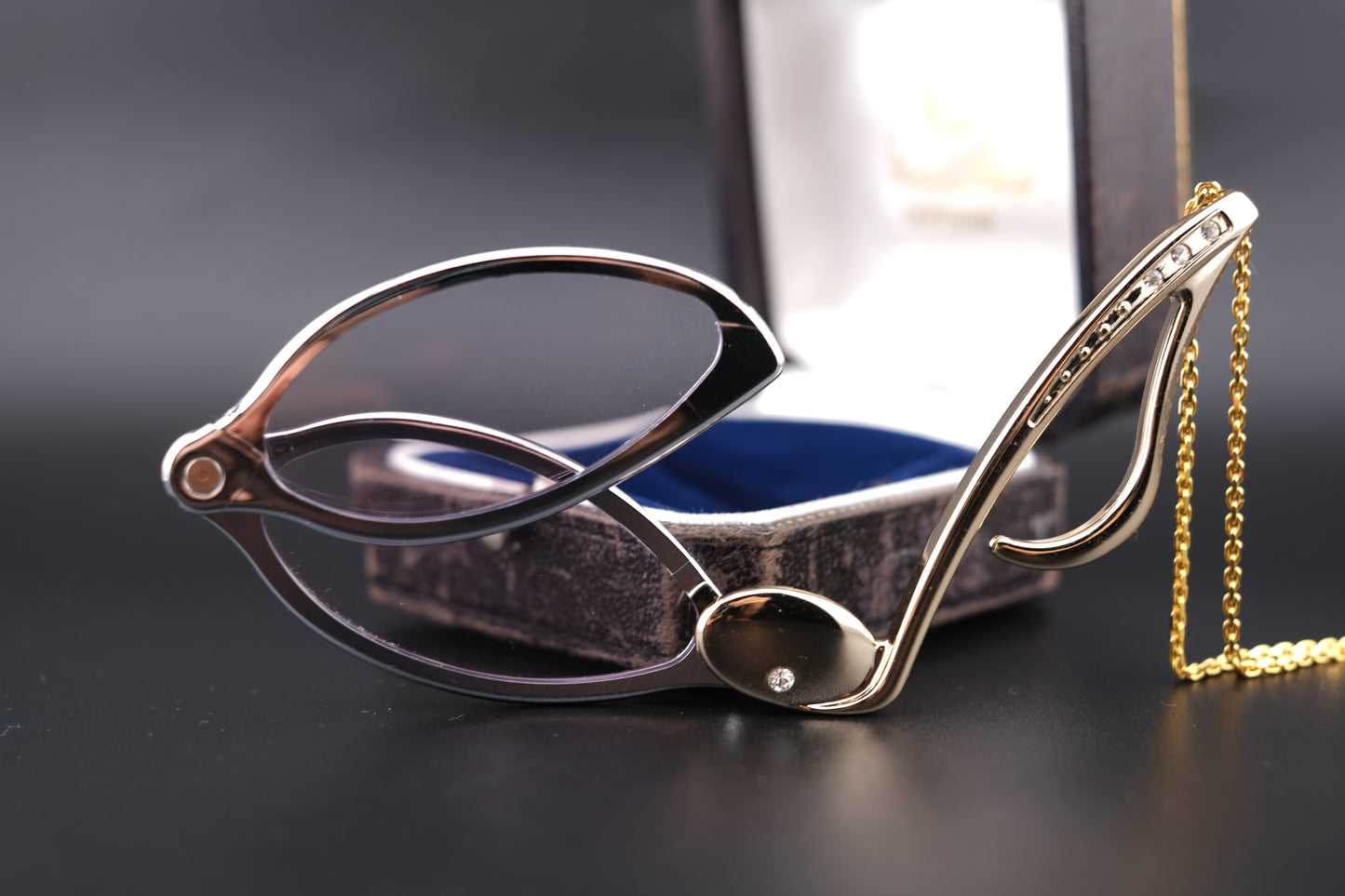 Vintage Nikon Loupe Magnifier Necklace - Music Note Design - Made in Japan