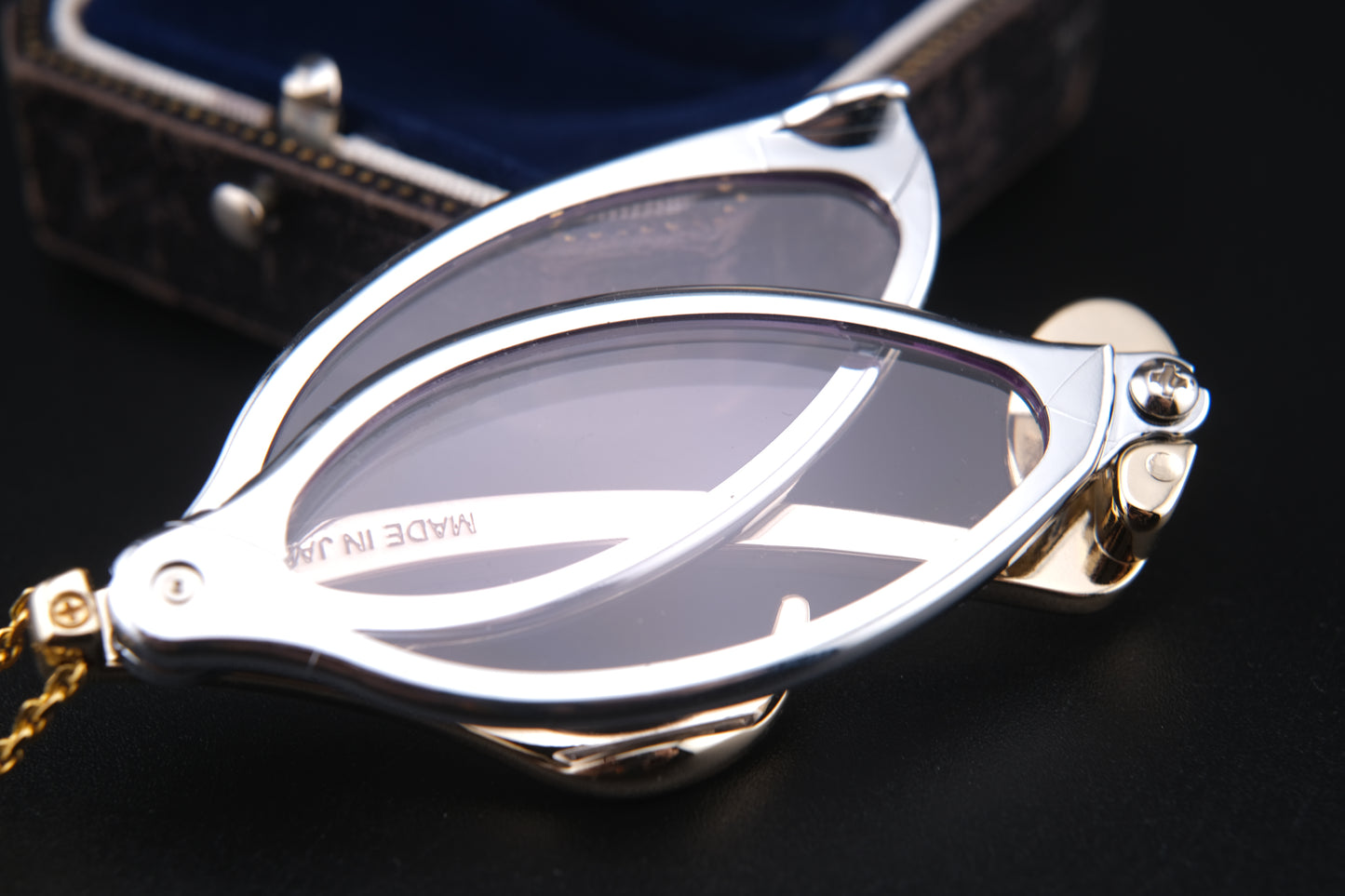 Vintage Nikon Loupe Magnifier Necklace - Music Note Design - Made in Japan