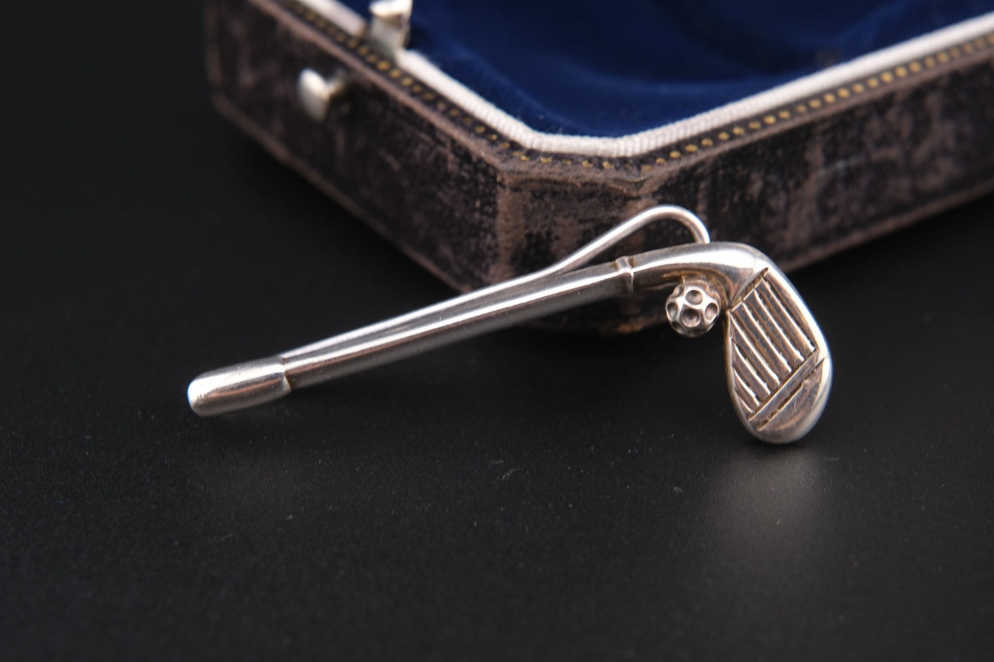 Tiffany & Co. Golf Club Tie Pin – Sterling Silver 925