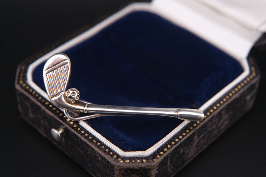 Tiffany & Co. Golf Club Tie Pin – Sterling Silver 925
