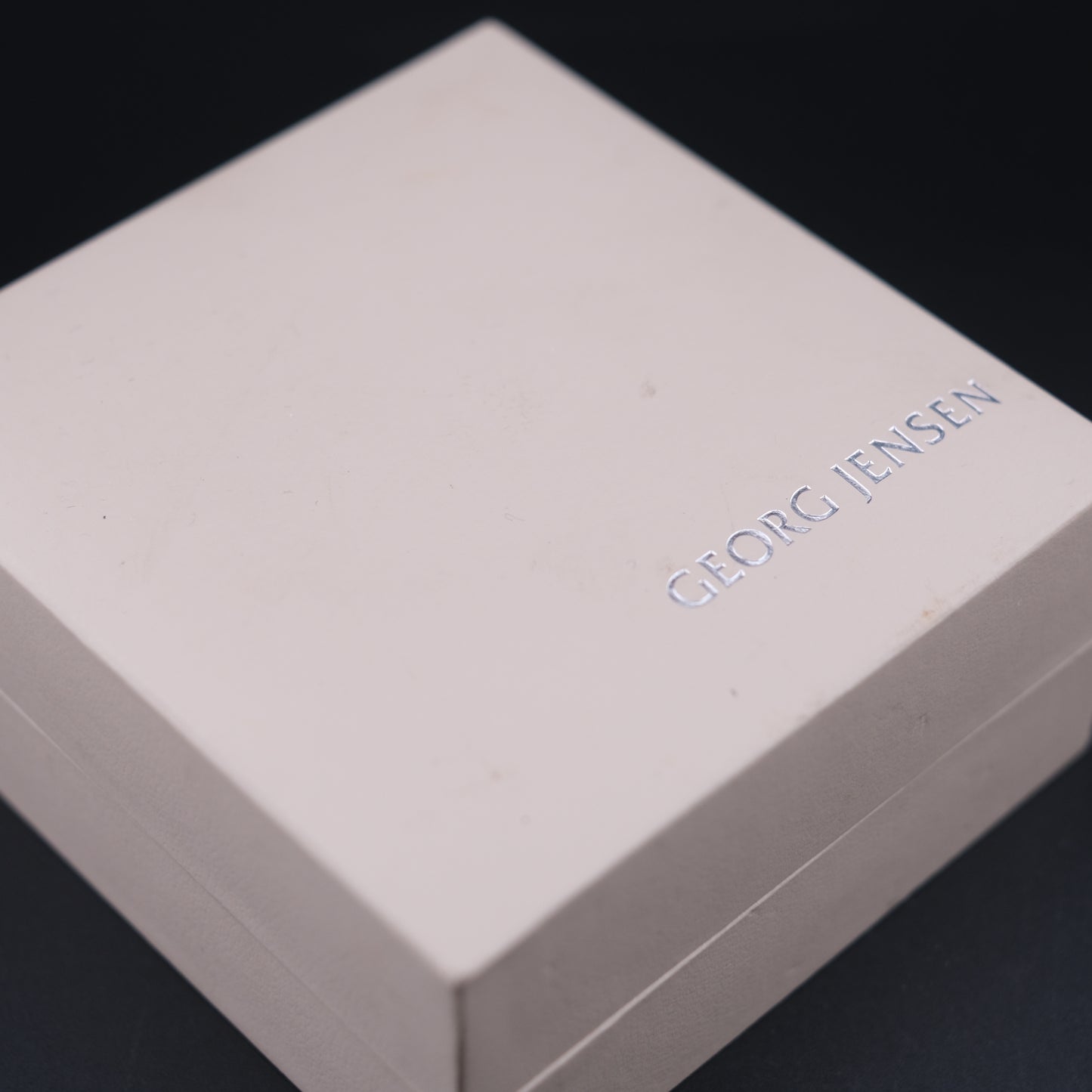 Vintage Georg Jensen Sterling Silver & Onyx Cufflinks No. 202 – With Original Box