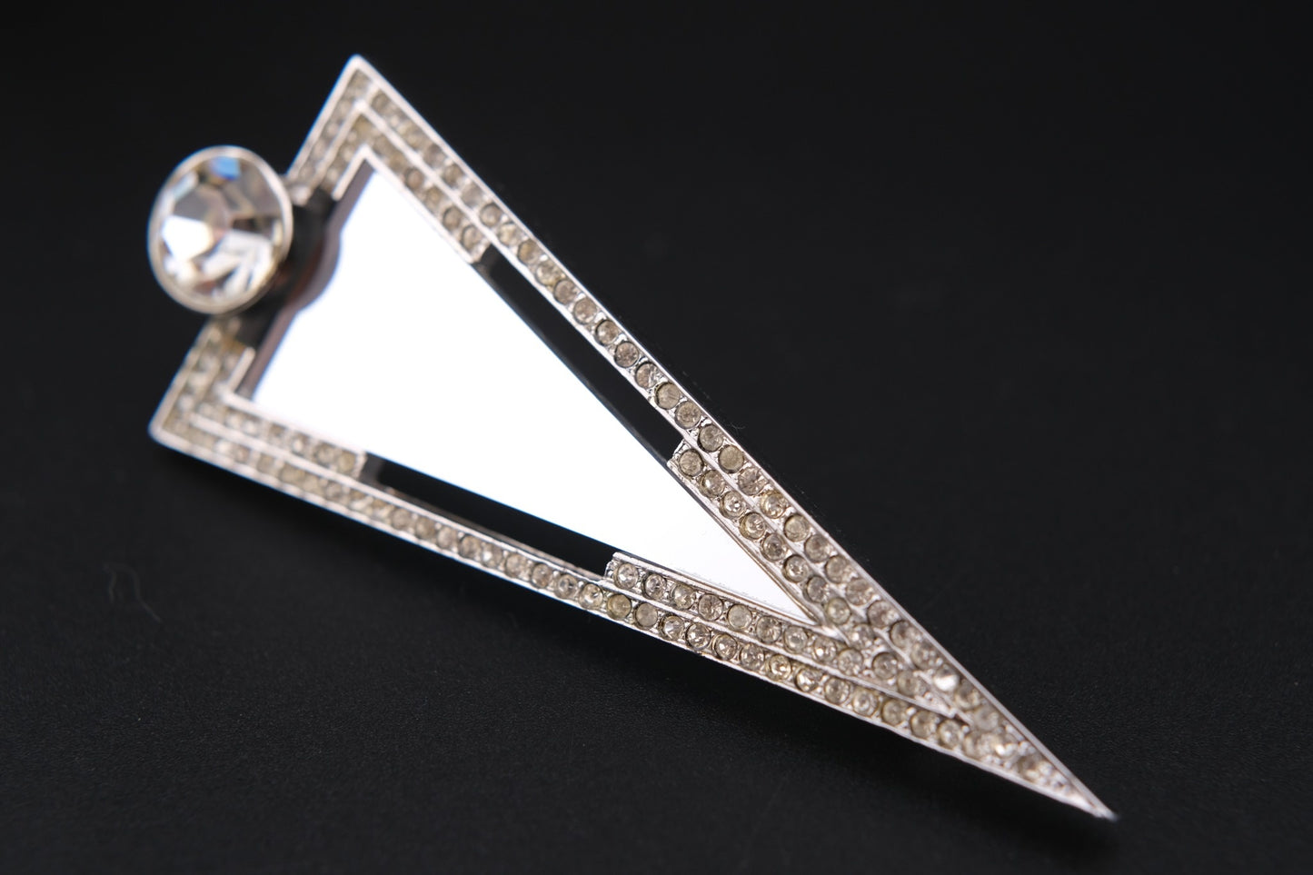 Vintage Jean Louis Scherrer Geometric Brooch