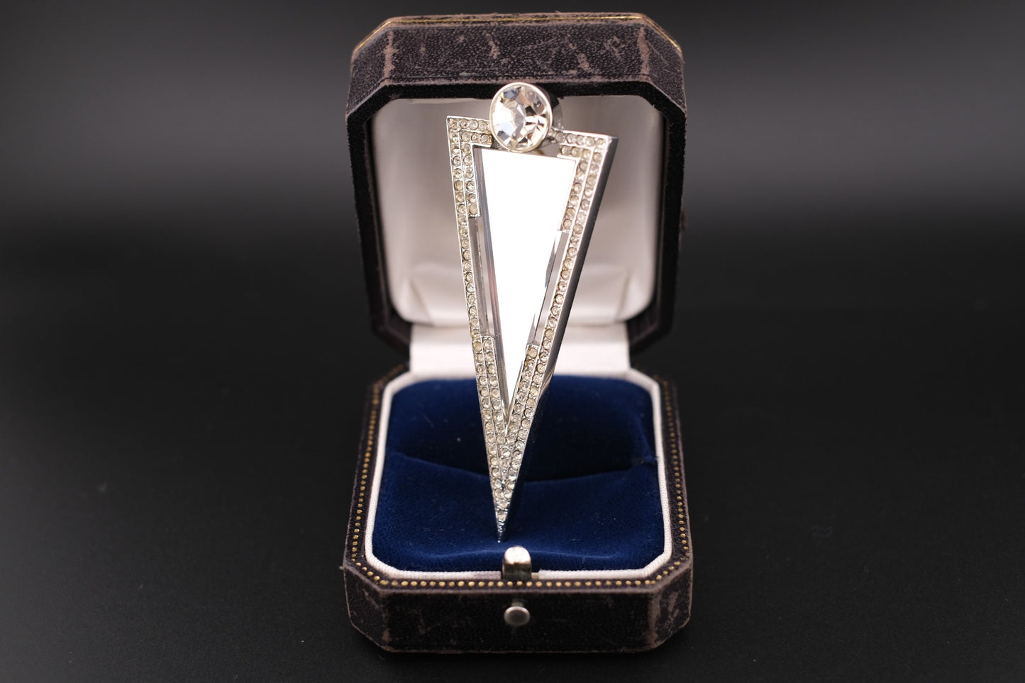 Vintage Jean Louis Scherrer Geometric Brooch