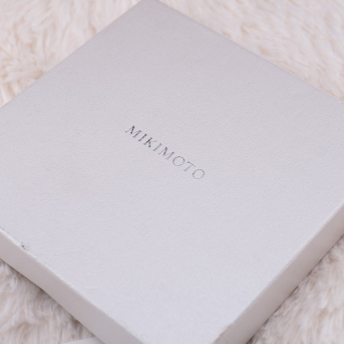 ❤️ Mikimoto Leather Coaster Set (Box of 5) – New in Box