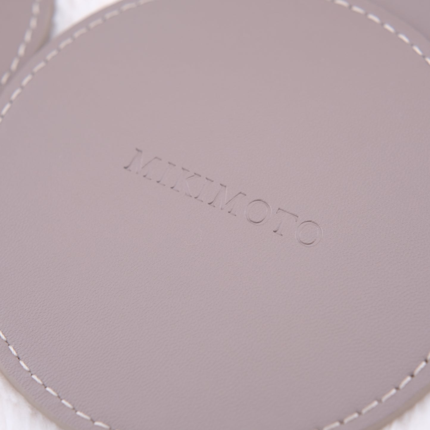❤️ Mikimoto Leather Coaster Set (Box of 5) – New in Box