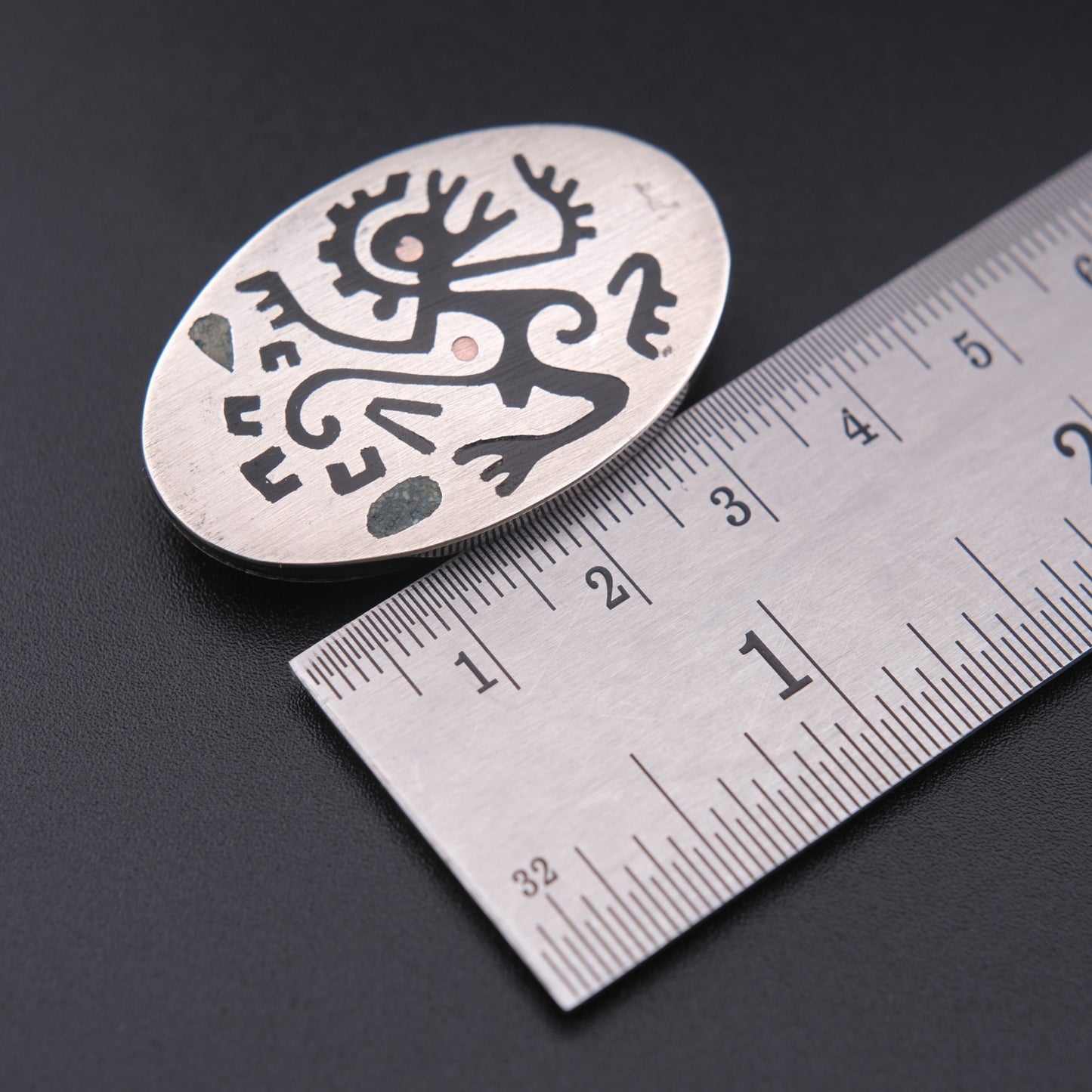 ❤️ Vintage Aztec Monkey Sterling Silver Convertible Brooch / Pendant – Taxco Style