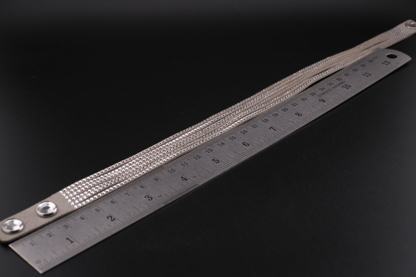 Vintage Swarovski Crystal Bracelet – Gold Tone, Sparkling Rhinestones