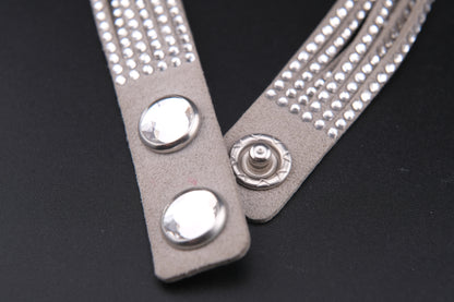 Vintage Swarovski Crystal Bracelet – Gold Tone, Sparkling Rhinestones