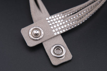 Vintage Swarovski Crystal Bracelet – Gold Tone, Sparkling Rhinestones