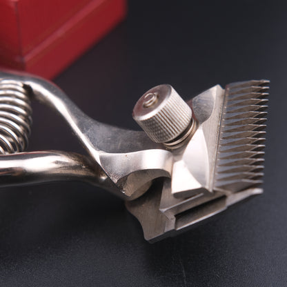 Vintage Barber Hand Clipper – Manual Portable Trimmer with Extra Spring