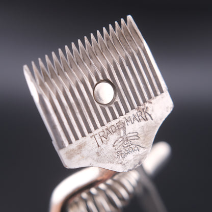 Vintage Barber Hand Clipper – Manual Portable Trimmer with Extra Spring