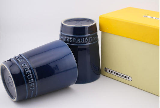 Le Creuset Stoneware Tumblers – Set of 2 (Deep Blue)
