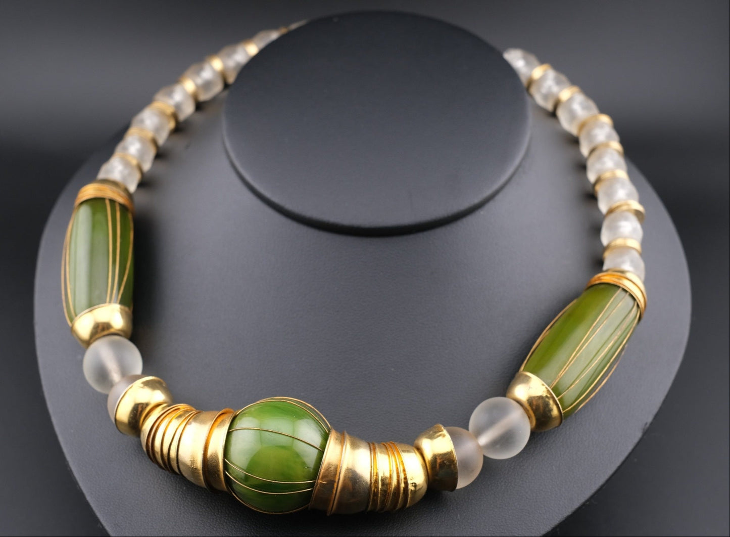 Vintage Valentino Made in Italy Statement Necklace