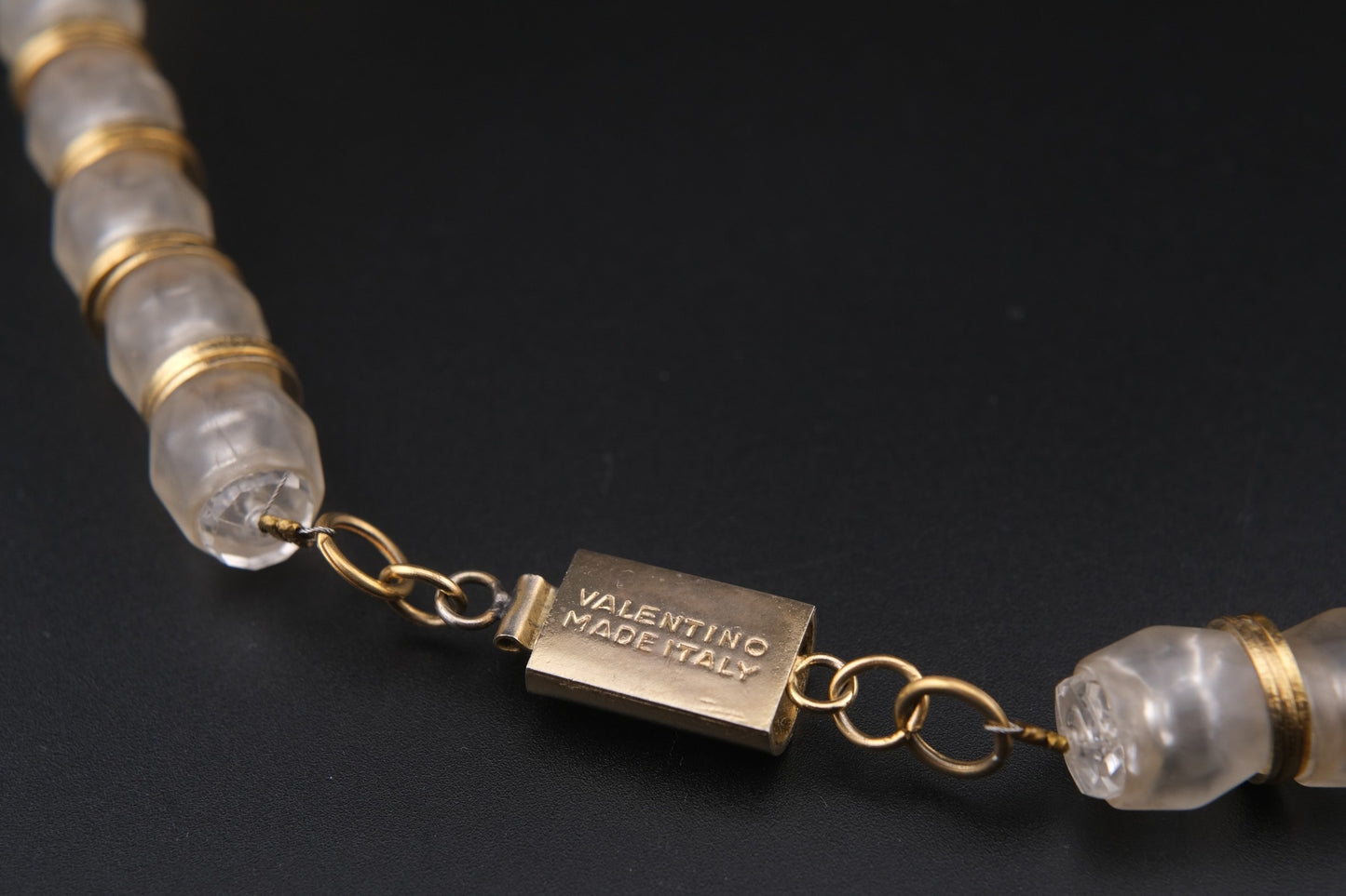 Vintage Valentino Made in Italy Statement Necklace