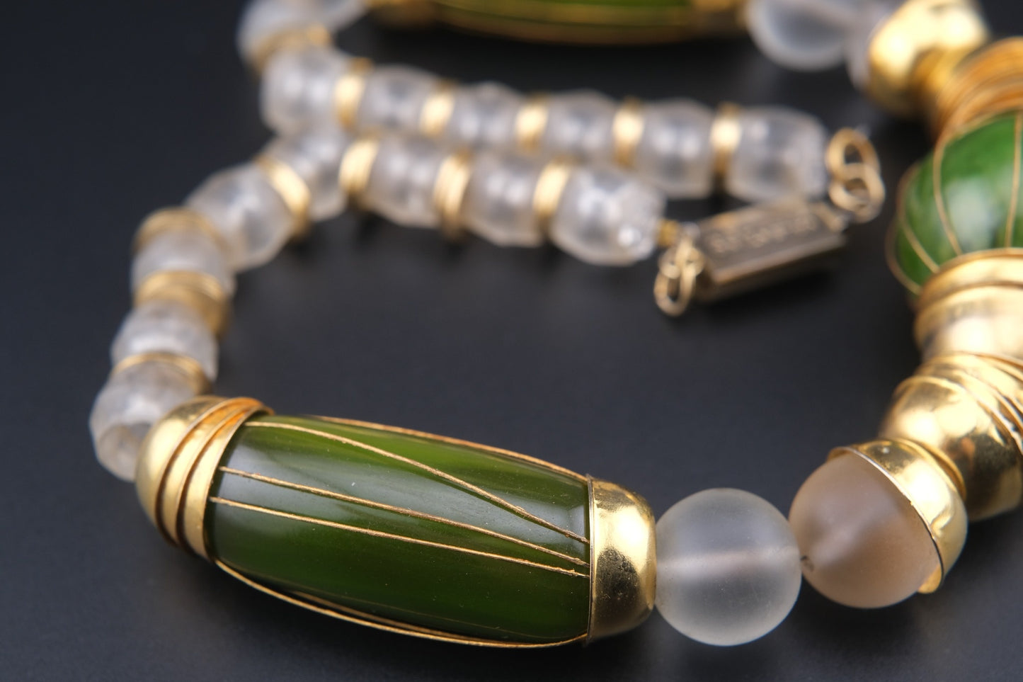 Vintage Valentino Made in Italy Statement Necklace