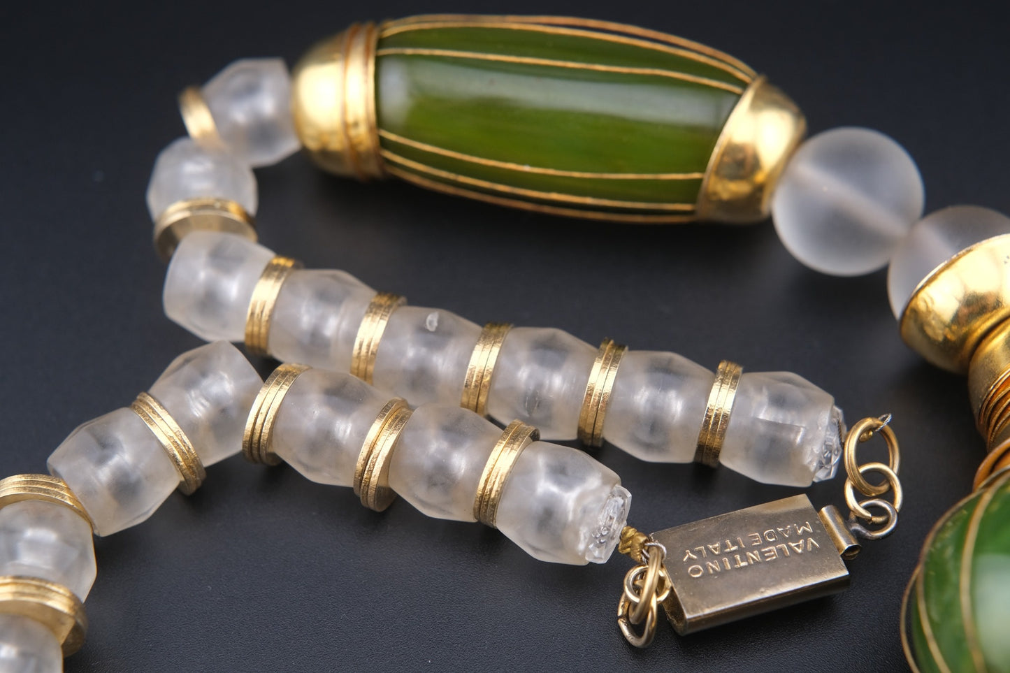 Vintage Valentino Made in Italy Statement Necklace