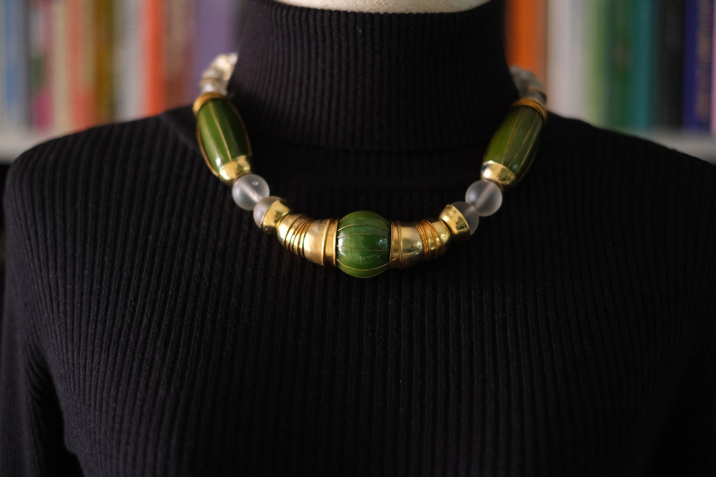 Vintage Valentino Made in Italy Statement Necklace