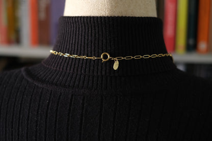 Vintage Lanvin Paris Red Resin & Gold-Tone Statement Necklace