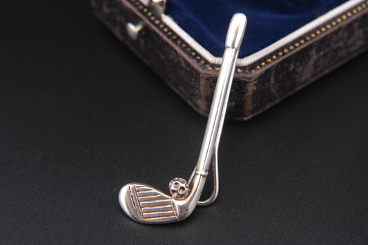 Tiffany & Co. Golf Club Tie Pin – Sterling Silver 925