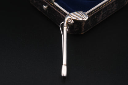 Tiffany & Co. Golf Club Tie Pin – Sterling Silver 925