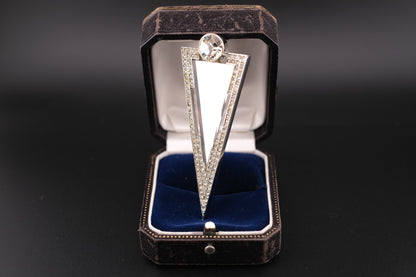 Vintage Jean Louis Scherrer Geometric Brooch