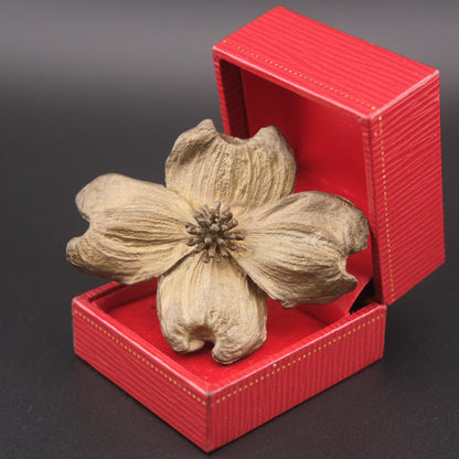 Michael Michaud Dogwood Brooch – Bronze with Silver & Copper Plated Petals