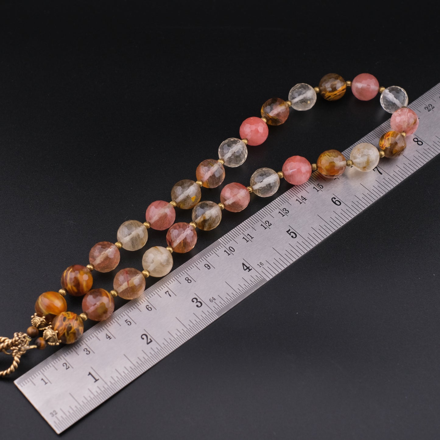 ❤️ Vintage Rubin & Steele Knight Intaglio Double-Sided Pendant Necklace