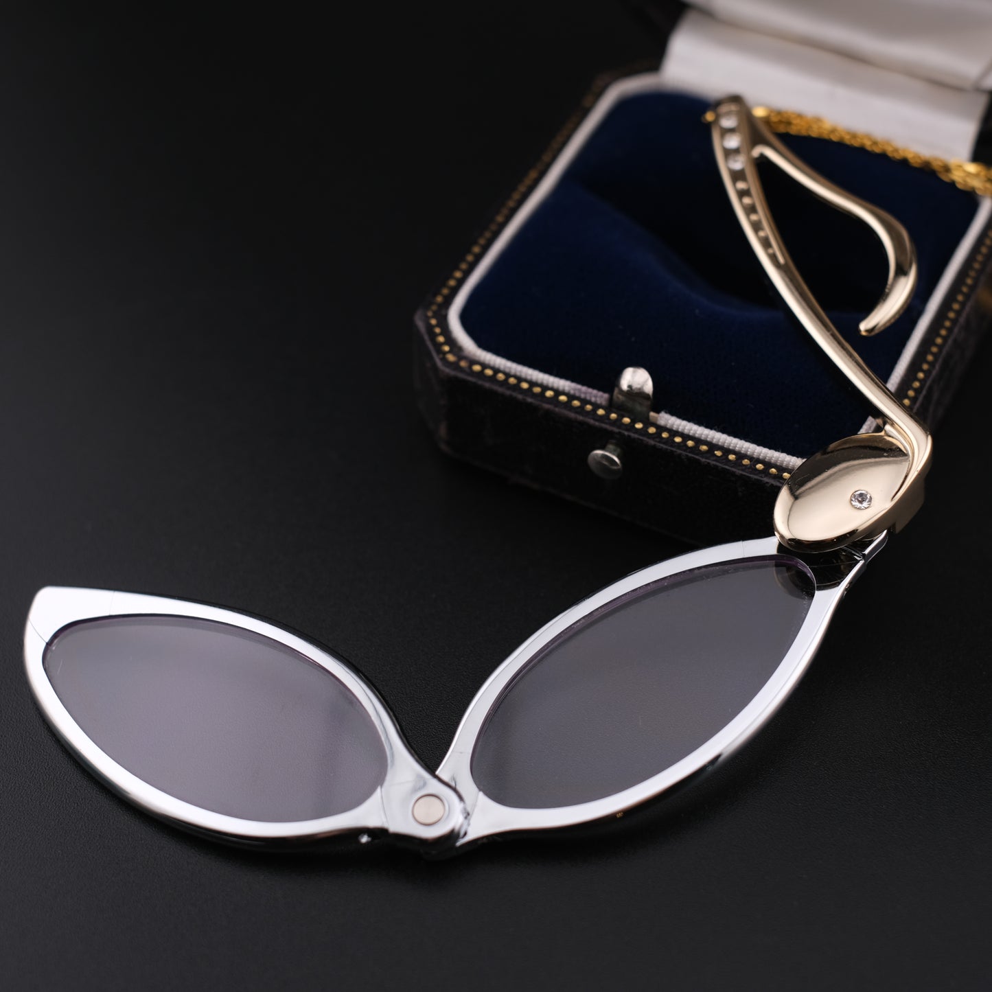 Vintage Nikon Loupe Magnifier Necklace - Music Note Design - Made in Japan