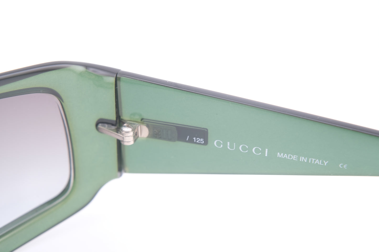 ❤️ Vintage Gucci GG 1403/S Green Rectangular Sunglasses – Made in Italy
