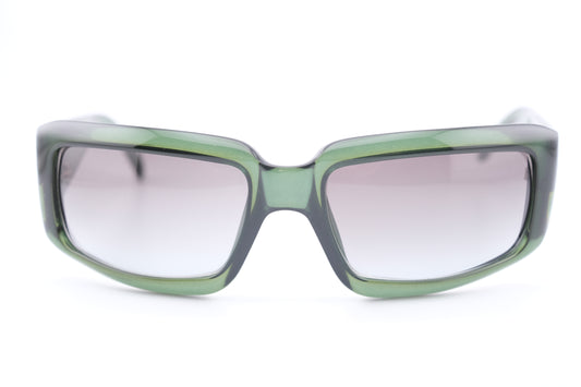 ❤️ Vintage Gucci GG 1403/S Green Rectangular Sunglasses – Made in Italy