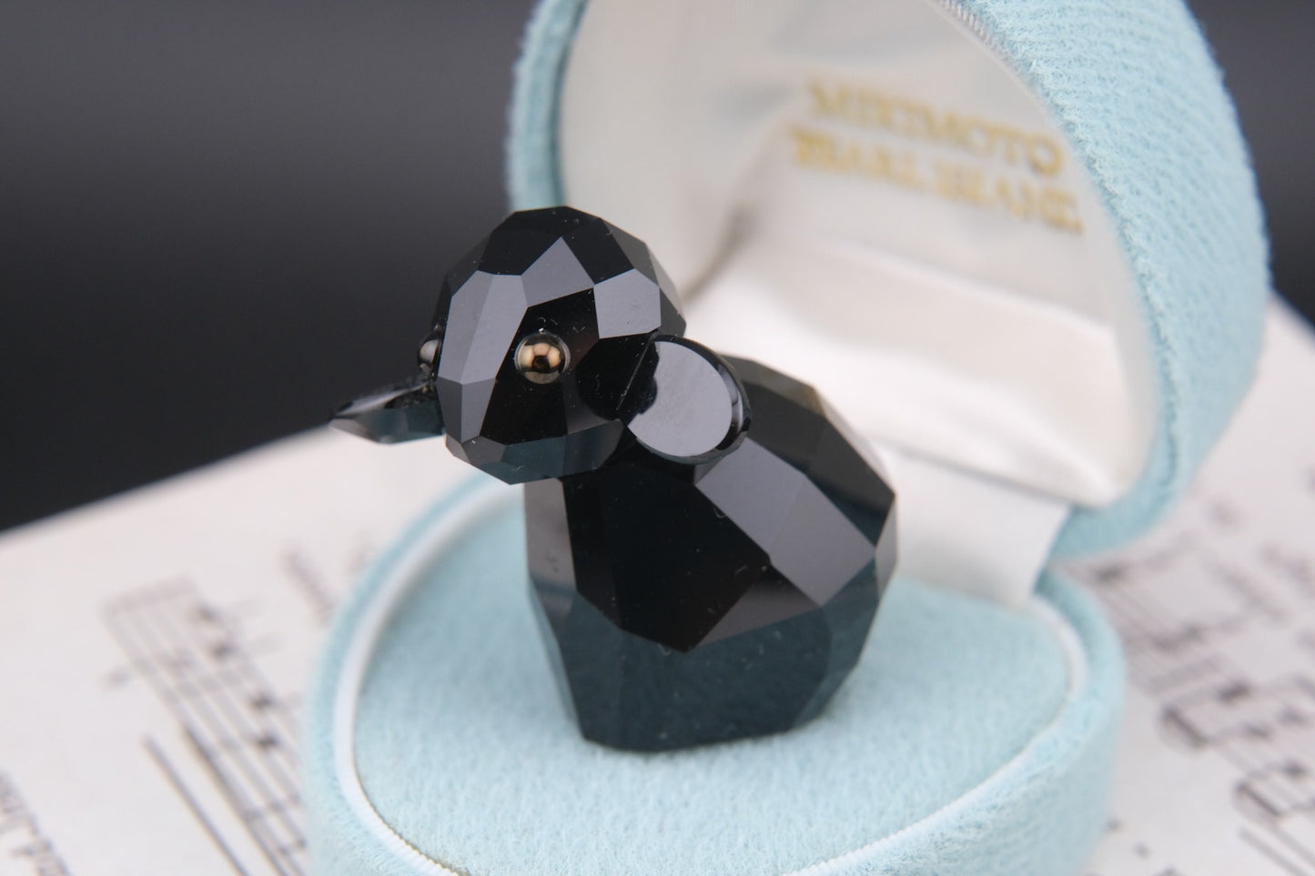 Swarovski Lovlots Shady Black Lamb Figurine – Limited Edition 2006