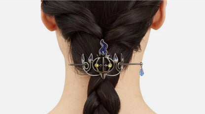 🎃 Pokémon Center 2022 Pokémon Accessory Series Hair Kanzashi – Chandelure Inspired